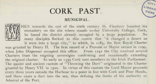 Cork Past